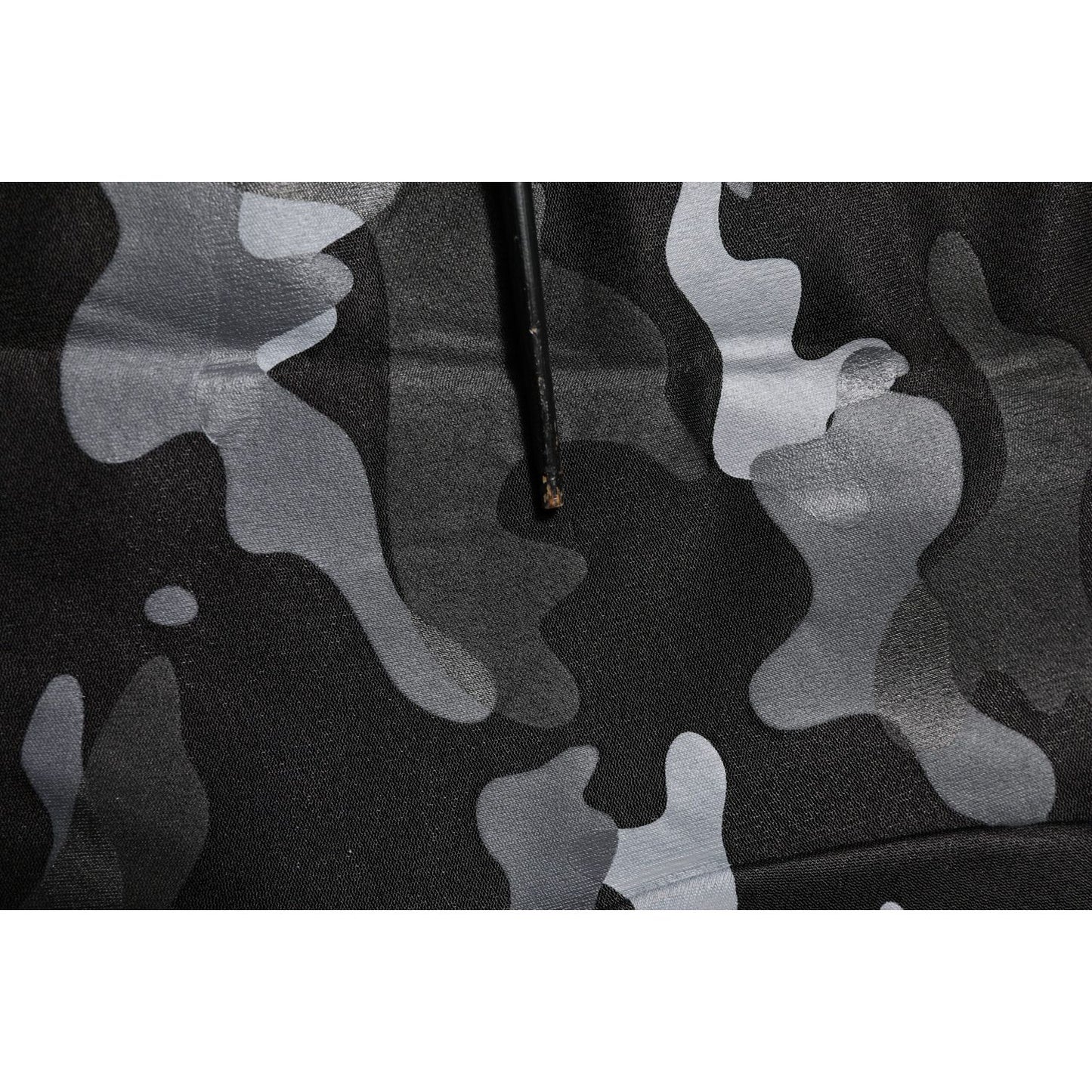 Dolce & Gabbana Black Camouflage Pullover Sweatshirt Sweater