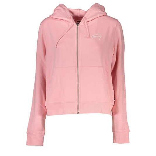 Tommy Hilfiger Pink Cotton Women Sweater