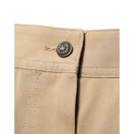 Dolce & Gabbana Beige Mid Waist Cargo Tapered Pants PAN75521-38