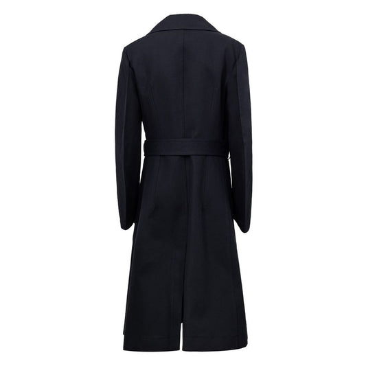 Bottega Veneta Blue Cotton Trench Coat BO-9139673-IT44|L