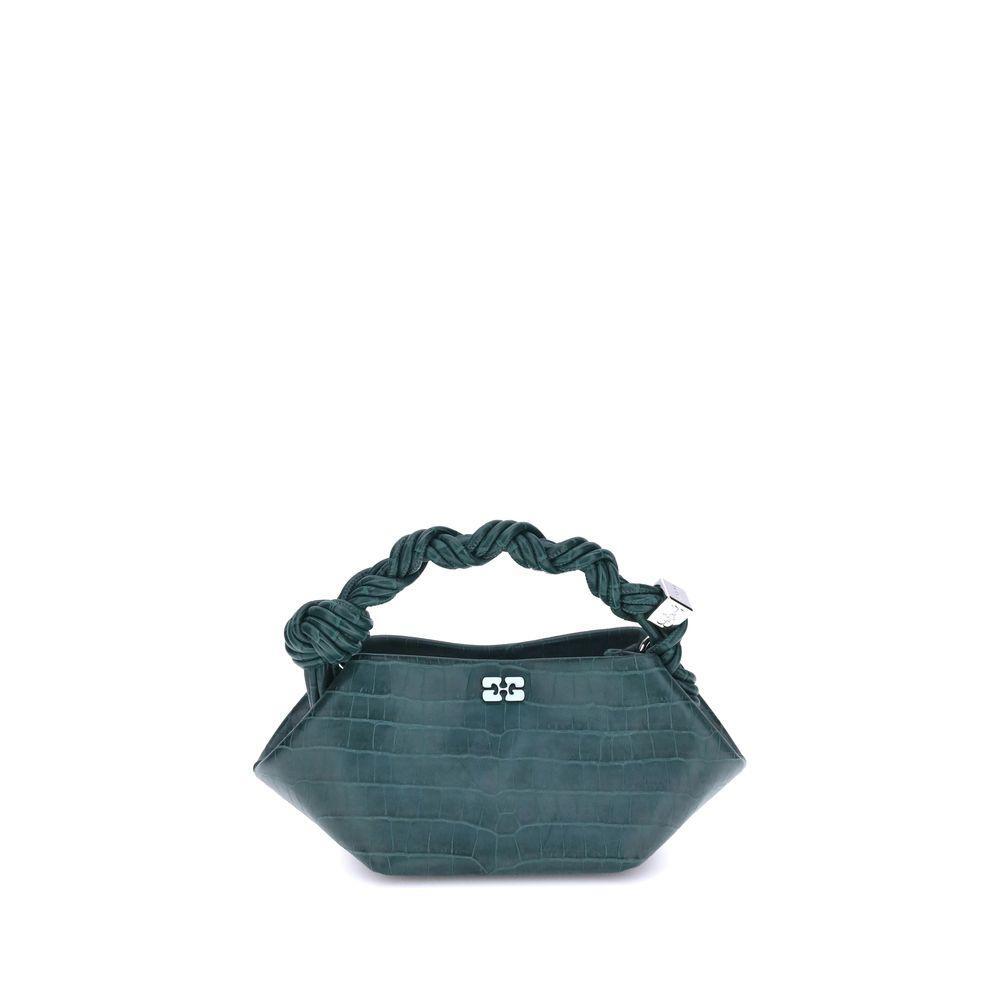 Front view with bag zipped and handles upright.