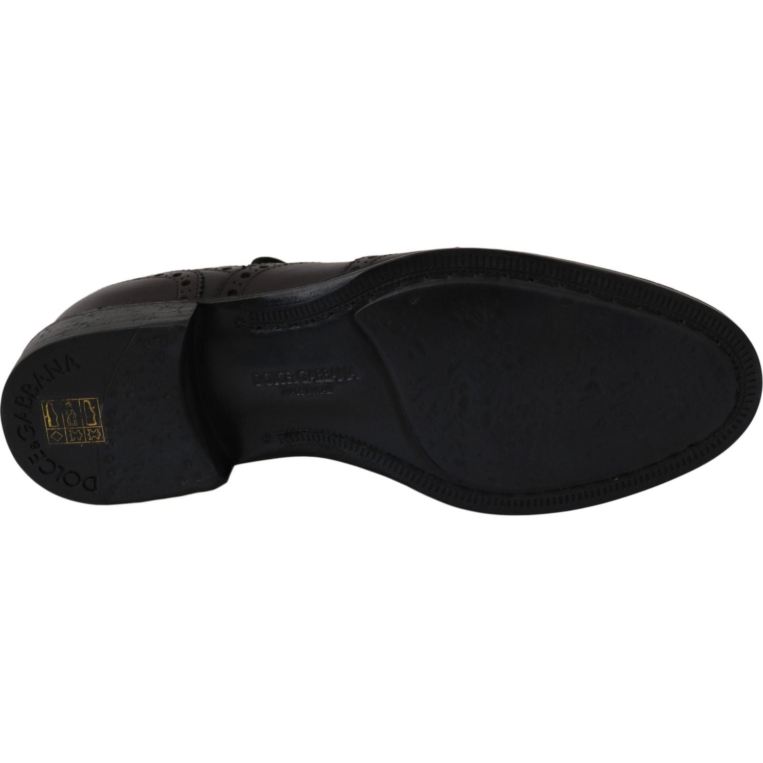 حذاء ديربي أنيق باللون البوردو من دولتشي آند غابانا