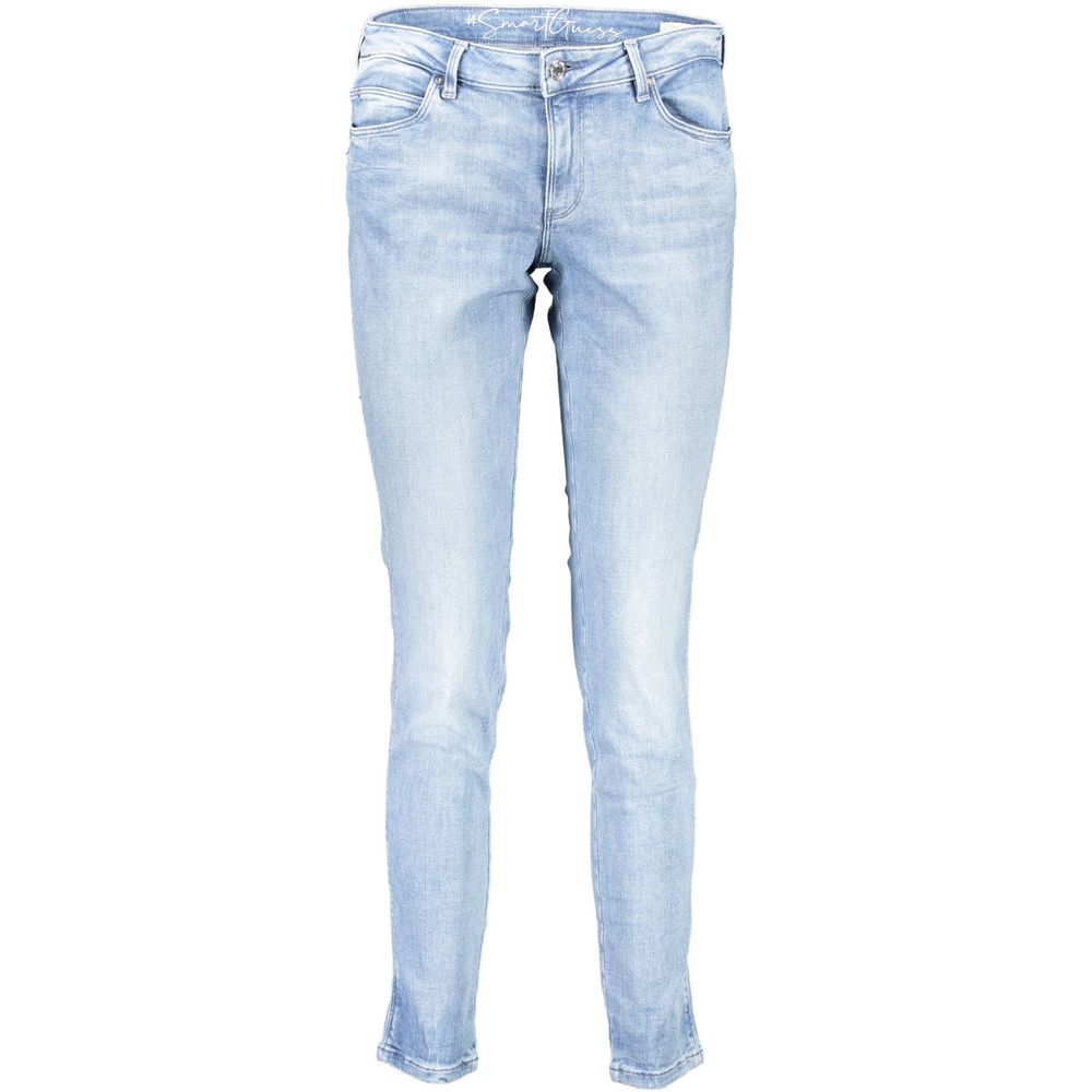 Guess Jeans Blue Cotton Jeans Denim