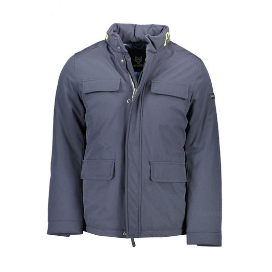 Plein Sport Blue Polyester Jacket PL-9850-IT50 | L
