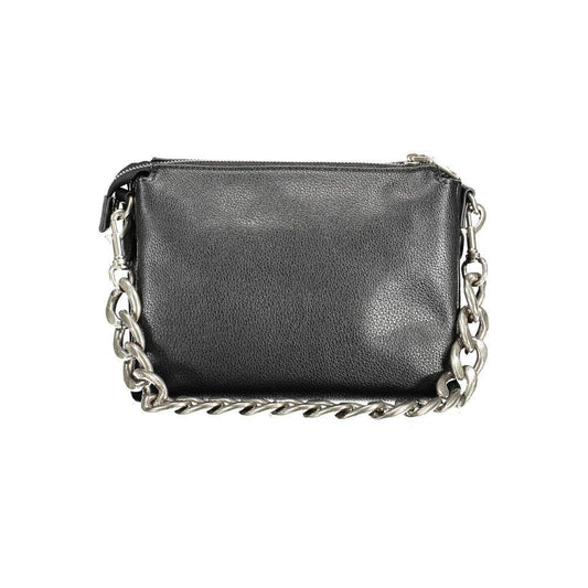 BYBLOS Black Polyethylene Handbag BY-12676
