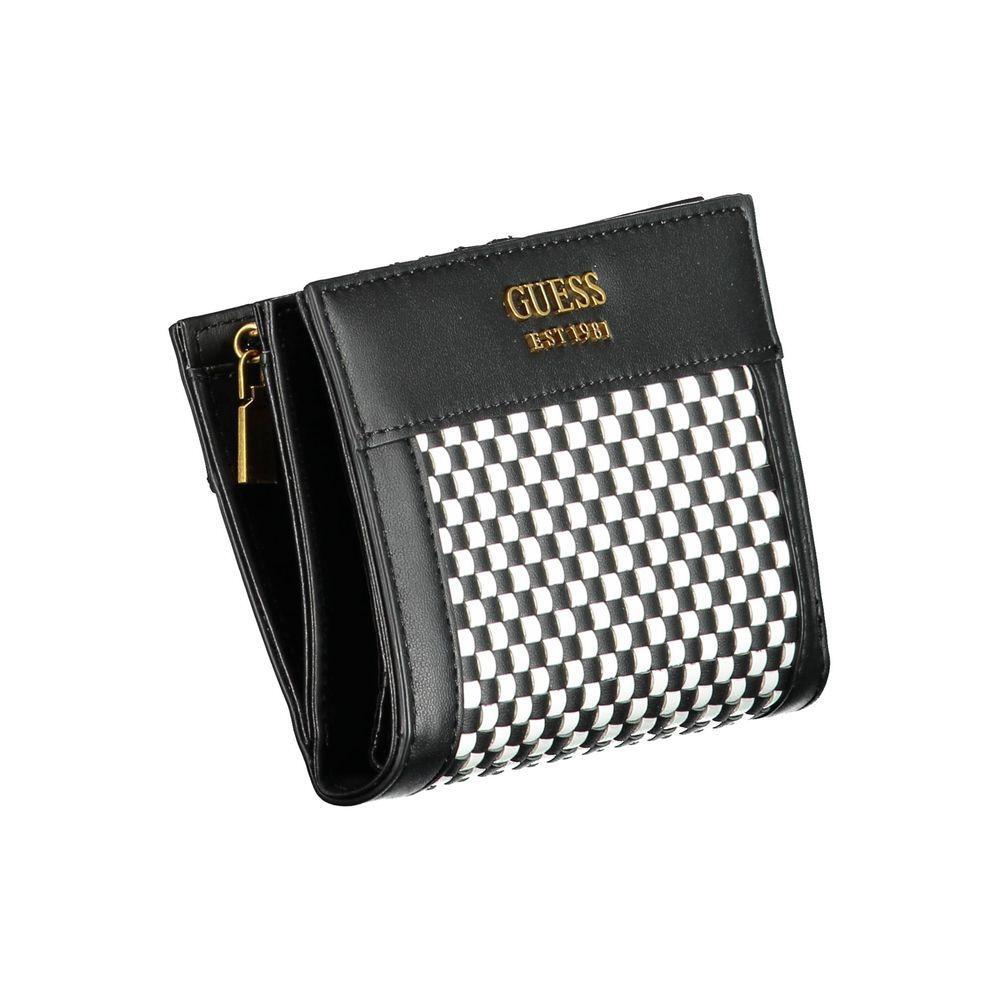 Guess Jeans Black Polyethylene Wallet