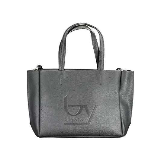 BYBLOS Black Polyethylene Handbag BY-17025