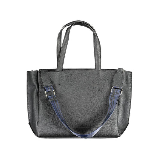 BYBLOS Black Polyethylene Handbag BY-17025