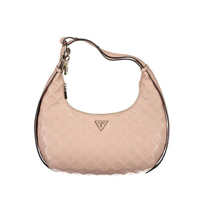 Guess Jeans Pink Polyethylene Handbag