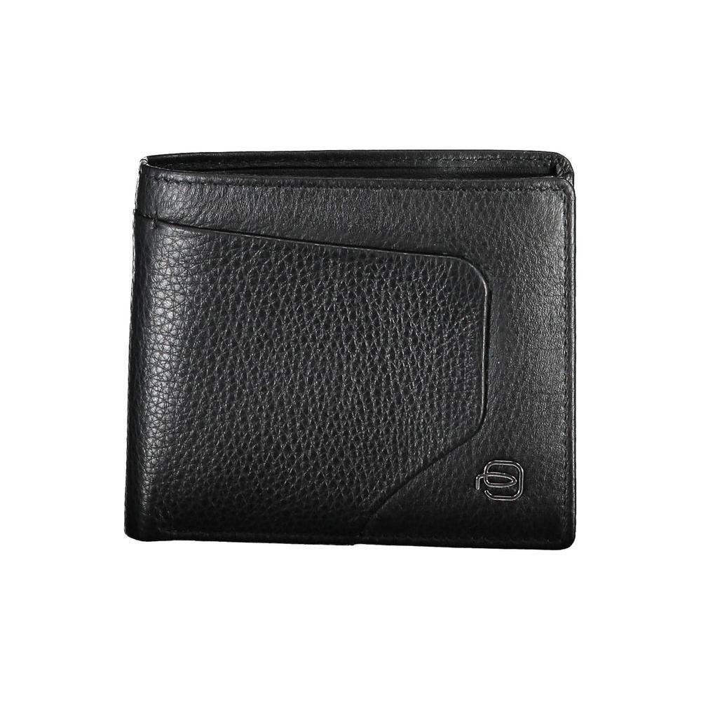 Piquadro Black Leather Wallet PI-20700