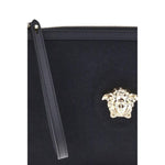 Versace Medusa canvas Pouch VE10200741A153141B00VBB