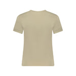 Guess Jeans Beige Cotton Women T-Shirt