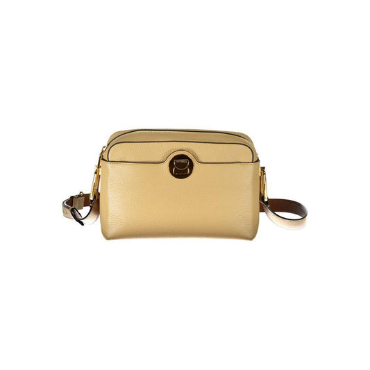 Coccinelle Beige Leather Handbag CO-29299