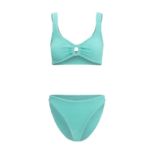 Hunza G Green Polyamide Bikini