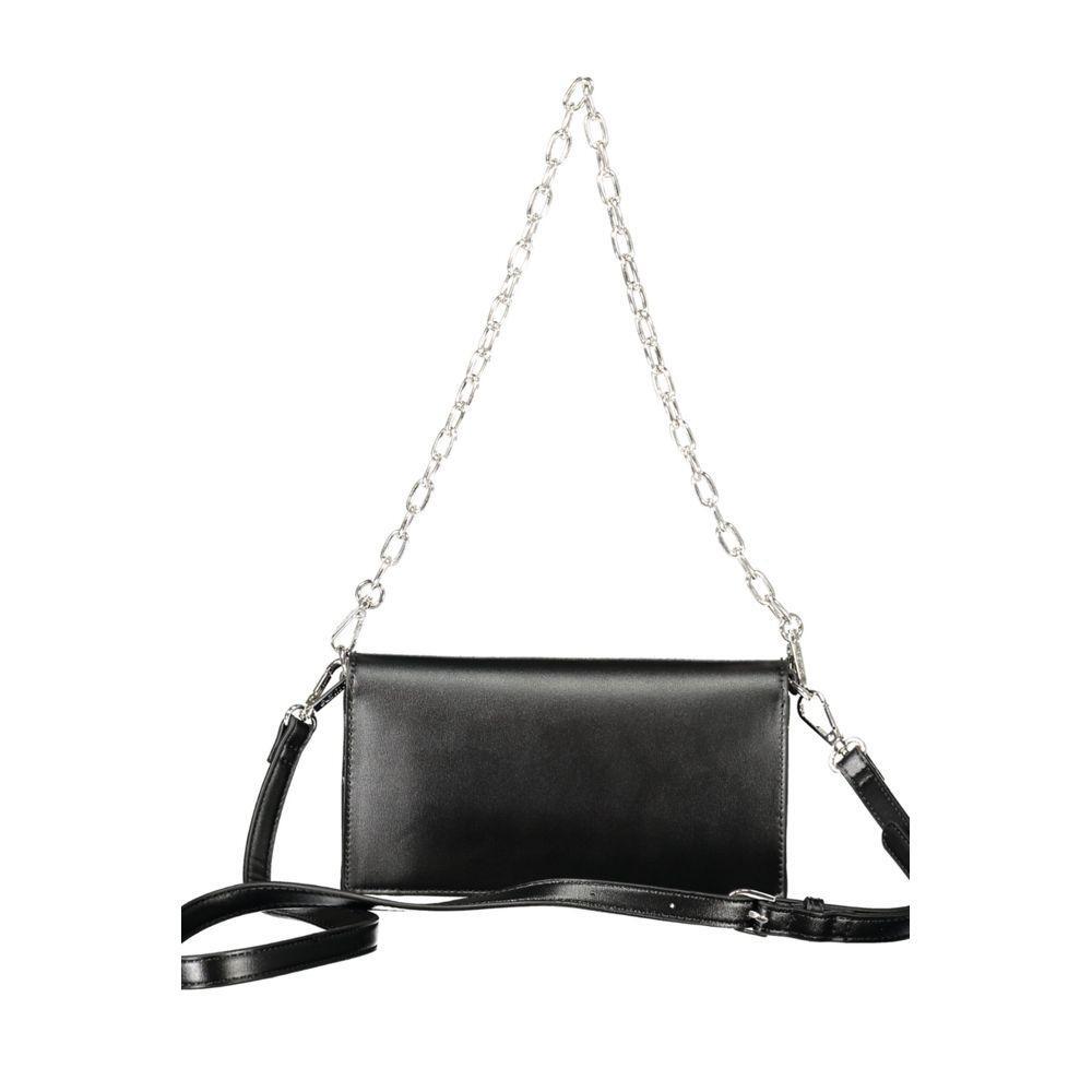 Front view with bag zipped and handles upright.