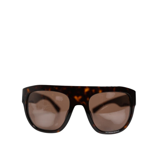 Dolce & Gabbana Dark Brown Havana DG4398F Square Frame Eyewear Sunglasses GLA1369