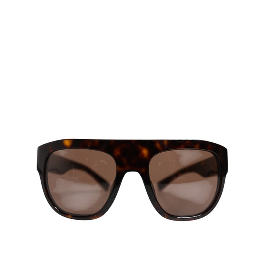 Dolce & Gabbana Dark Brown Havana DG4398F Square Frame Eyewear Sunglasses GLA1375