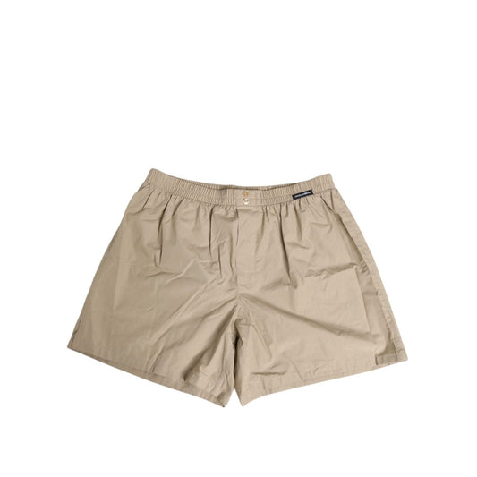 Dolce & Gabbana Beige Cotton Regular Boxer Shorts Underwear BIK1698-3