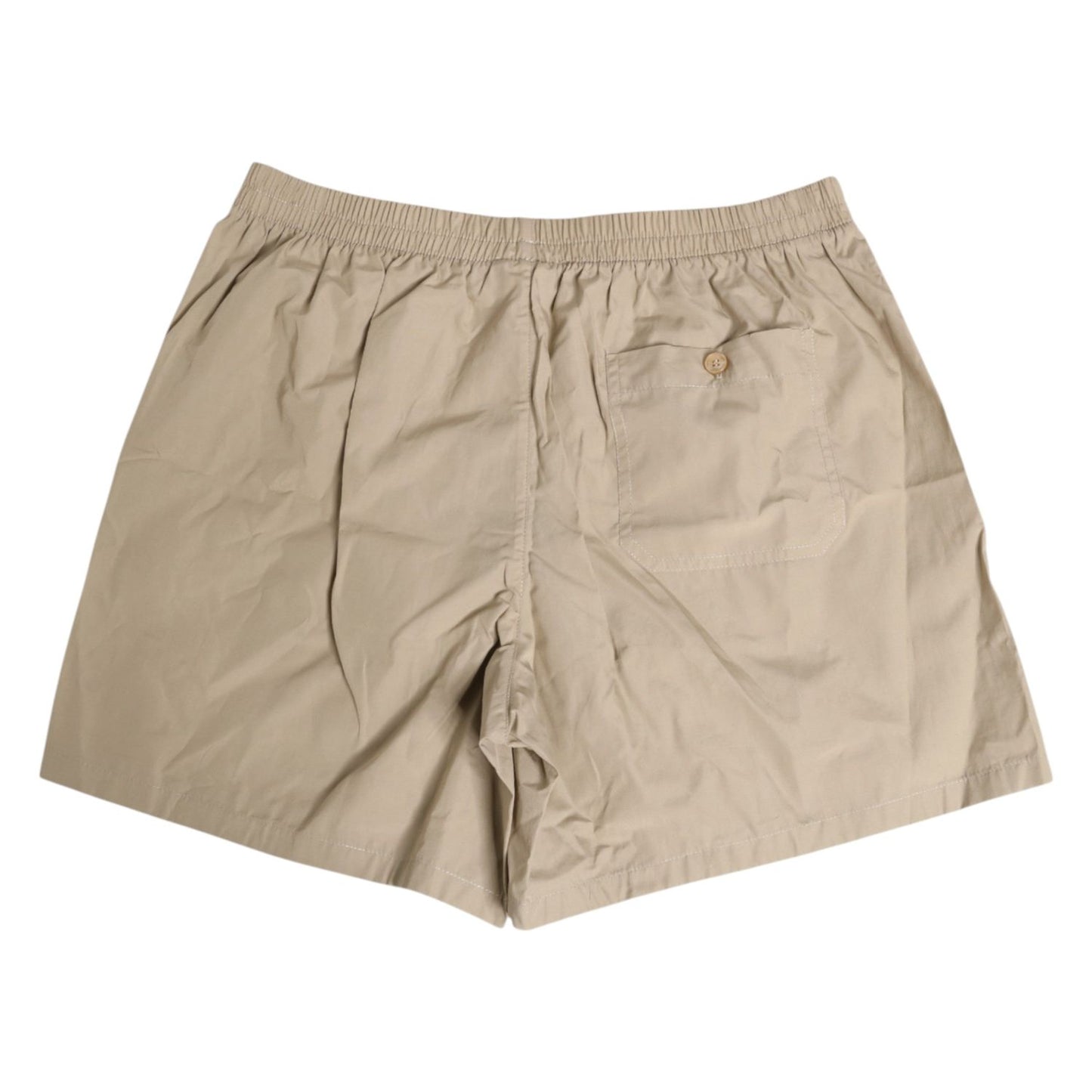 Dolce & Gabbana Beige Cotton Regular Boxer Shorts Underwear BIK1698-3