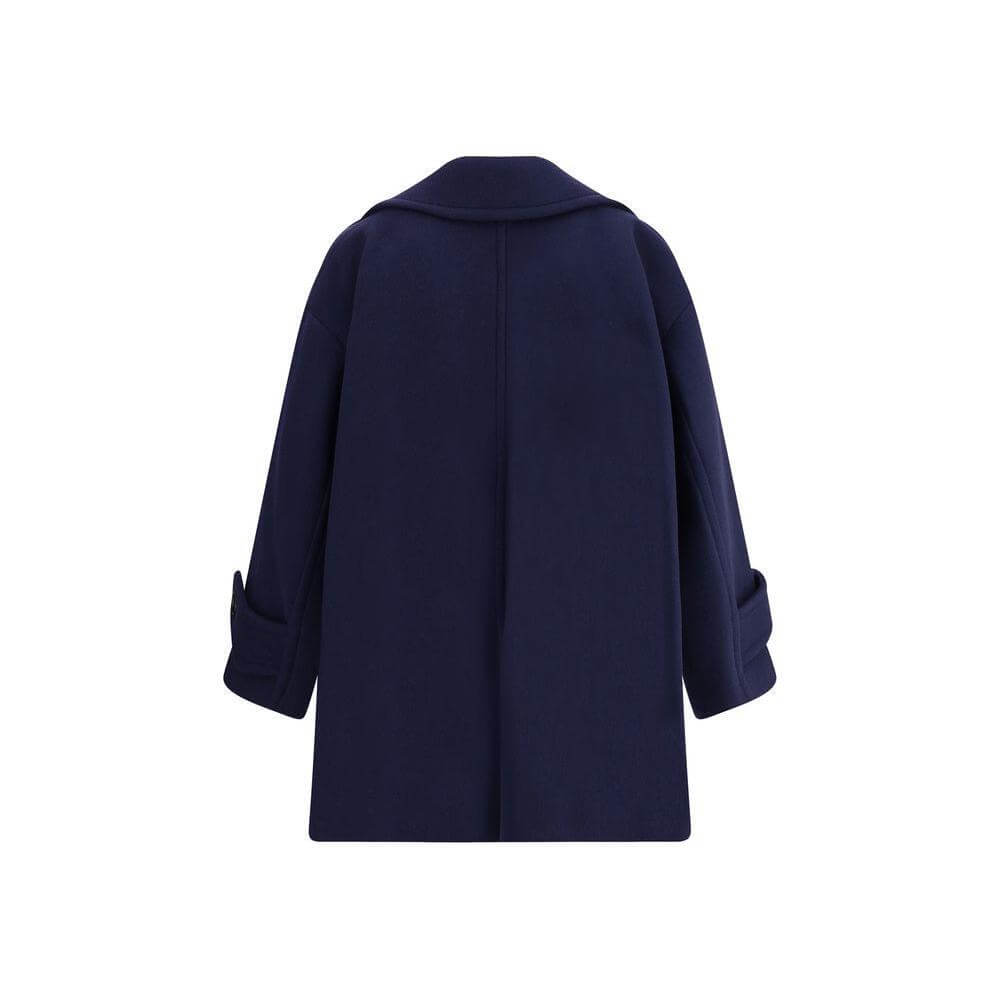 Chloé Oversized double breasted wool Coat CH-CH25AMA2695248B-IT38 | S