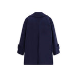 Chloé Oversized double breasted wool Coat CH-CH25AMA2695248B-IT38 | S