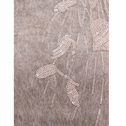 Brunello Cucinelli Beige Cashmere Sweatshirt