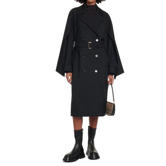 Burberry Blend Wool Trench Coat BU-8735293931732-40