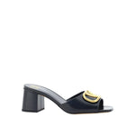 Valentino Garavani Vlogo Leather Sandals VA-8774196986068-EU36/US6