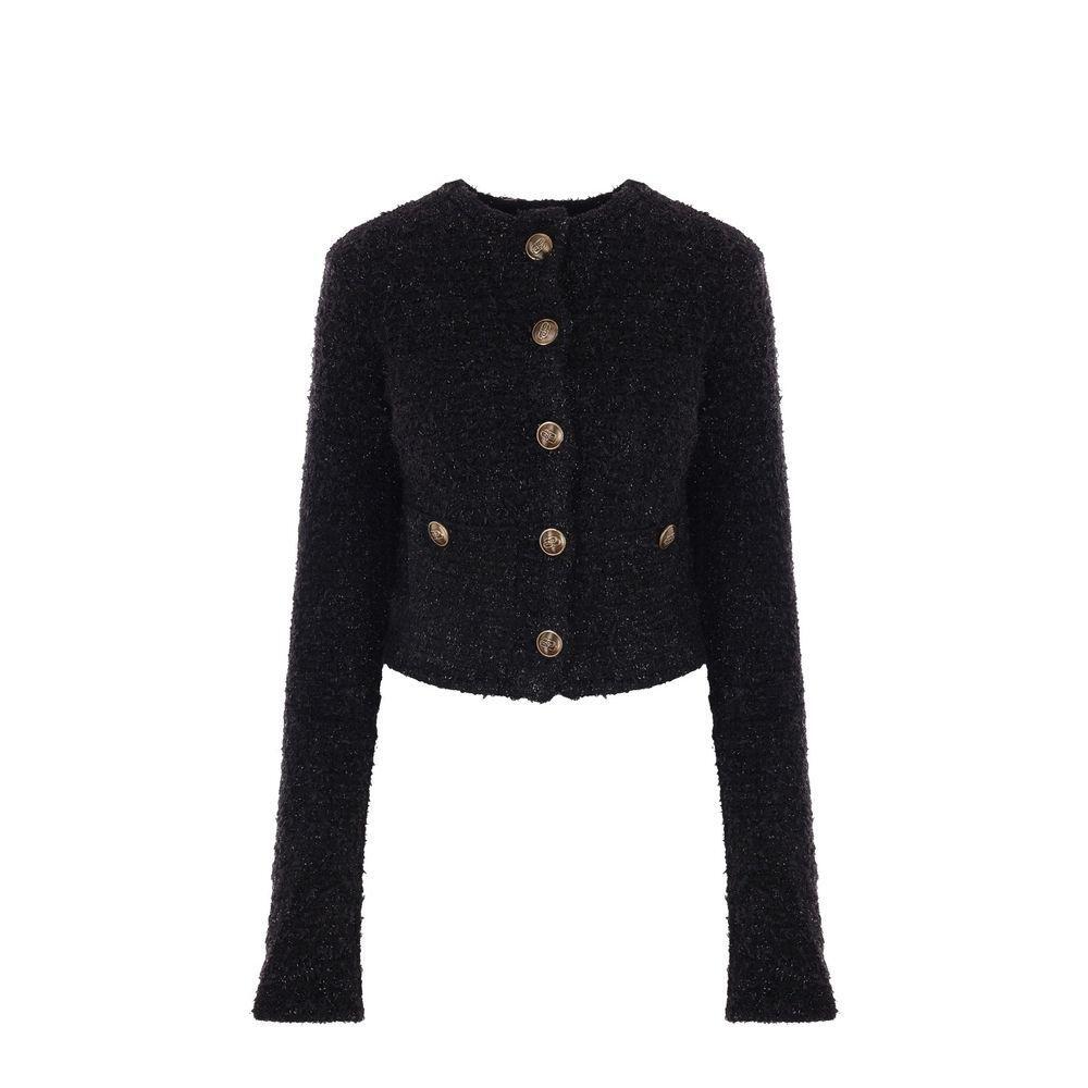 Balenciaga Crop Bouclé Cardigan BA-8775953023188-M