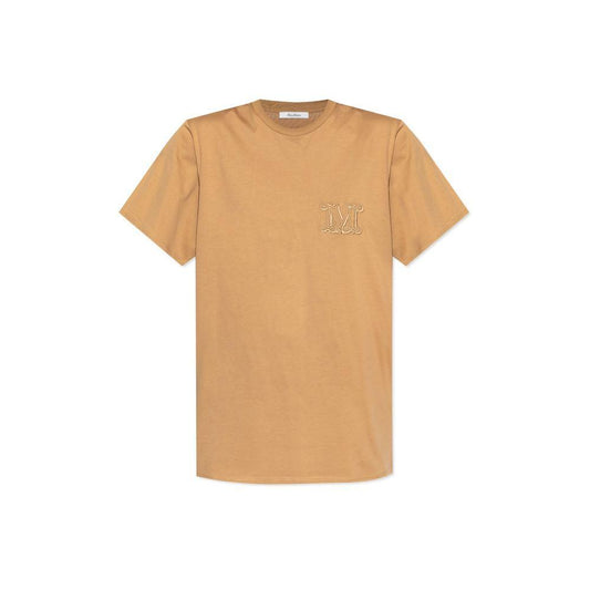 Max Mara Mango logo-embroidered T-shirt MA-8777810182356-L