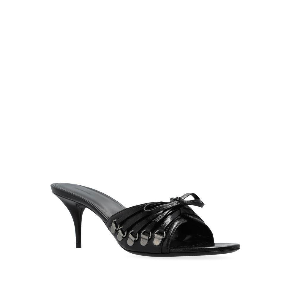 Balenciaga Cagole 70 Leather Sandals BA-8802890350804-EU35/US5