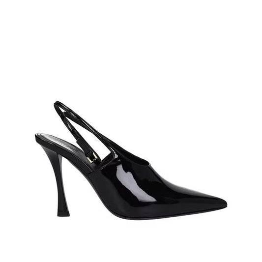 Givenchy Black Calfskin High Heel Pumps