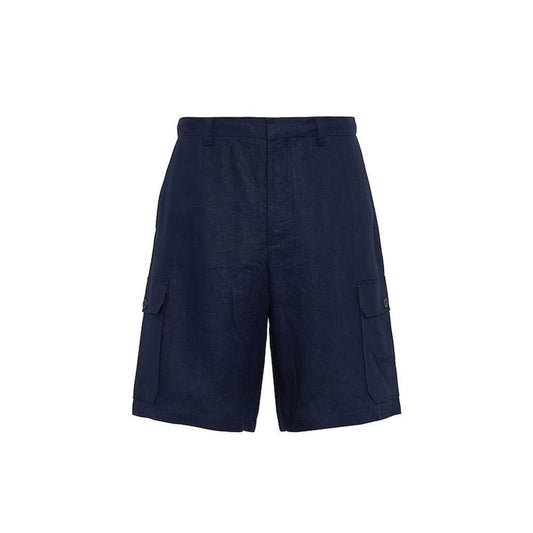Prada Linen Bermuda PR-8735545000148-48 | M