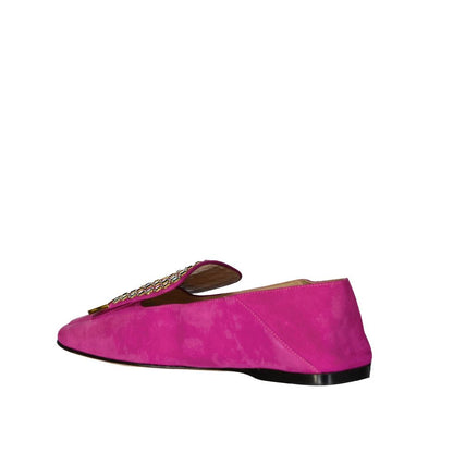 Sergio Rossi Multicolor Calfskin Slip-On Loafers