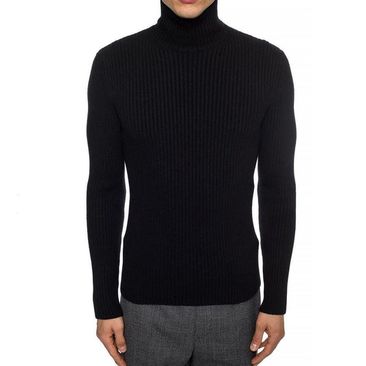 Balenciaga Cashmere Blend Rib Knit Turtleneck BA-8736248234196-M