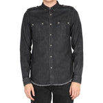 Balmain Cotton Denim Shirt BA-8736267403476-40