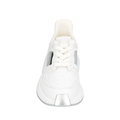 Giuseppe Zanotti White Calfskin Chunky Sneakers