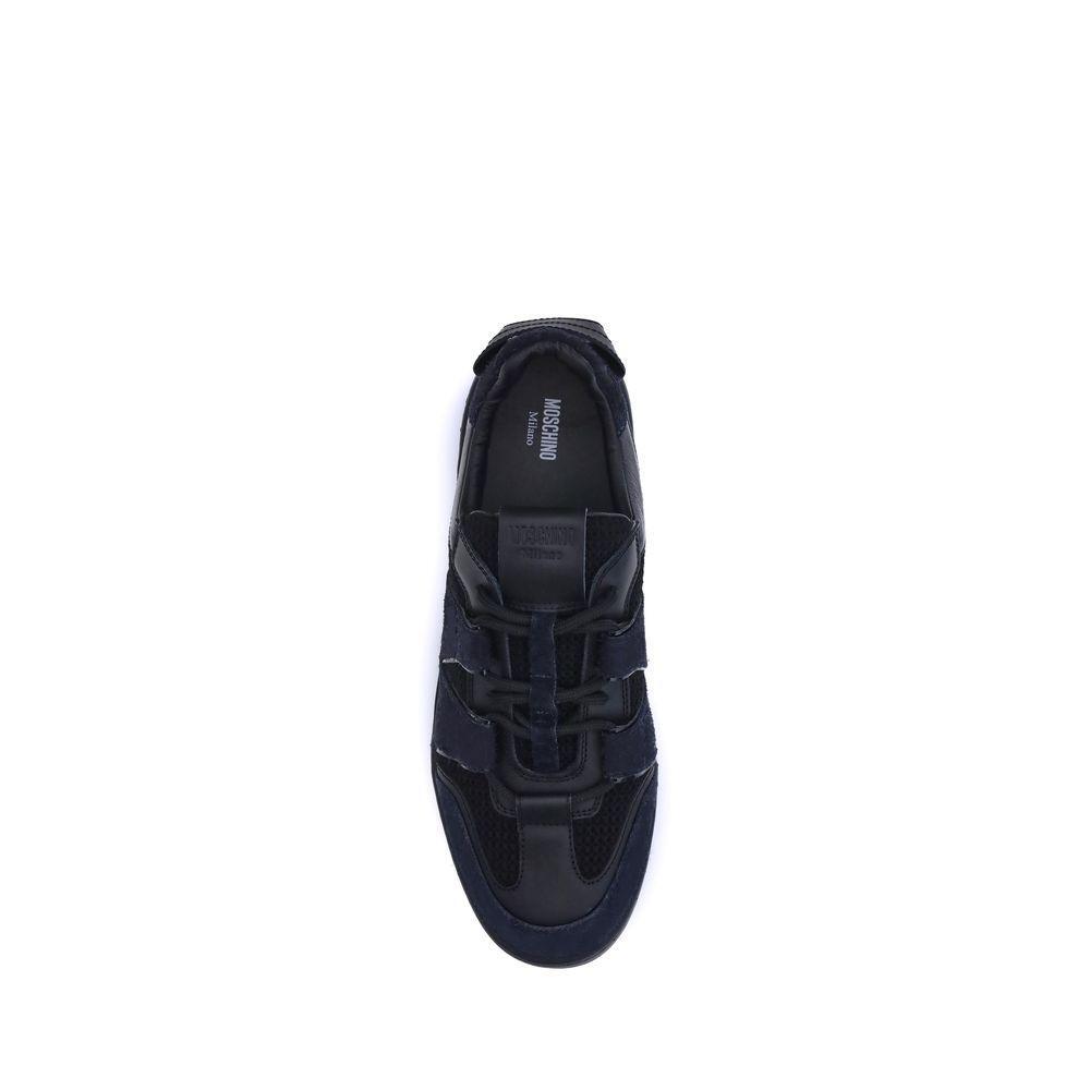 Moschino Leather and mesh Sneakers MO-MB15224G0N252MUGH100A-EU40/US10