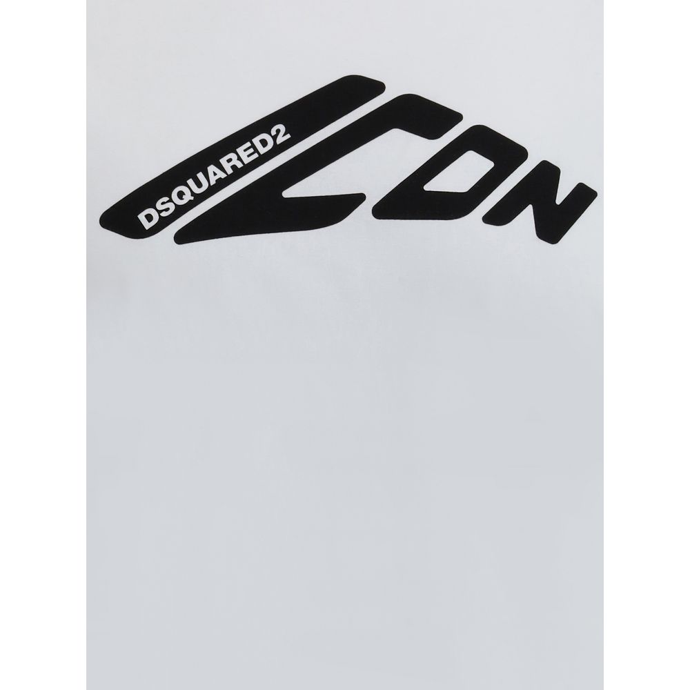 Dsquared² White Cotton T-Shirt