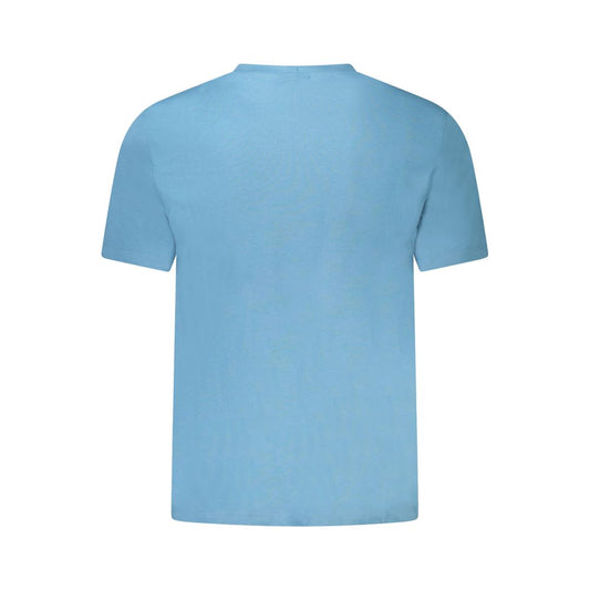 Calvin Klein Blue Cotton Men T-Shirt CA-39197-M