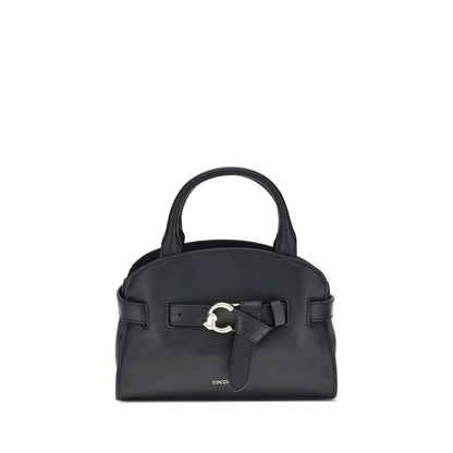 Coccinelle Black Calf Leather Bos Taurus Handbag