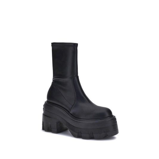 Casadei Faux leather Ankle Boots CA-2Q178Z070NLAABR9000NEROICONIC-EU40/US10