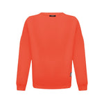 Balmain Orange Cotton Men Sweater