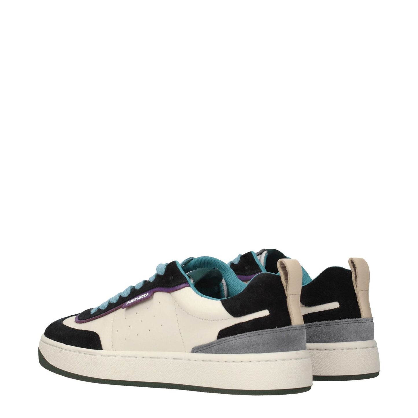 Kenzo Multicolor Leather Low Tops KE-8547205153033-EU39/US6