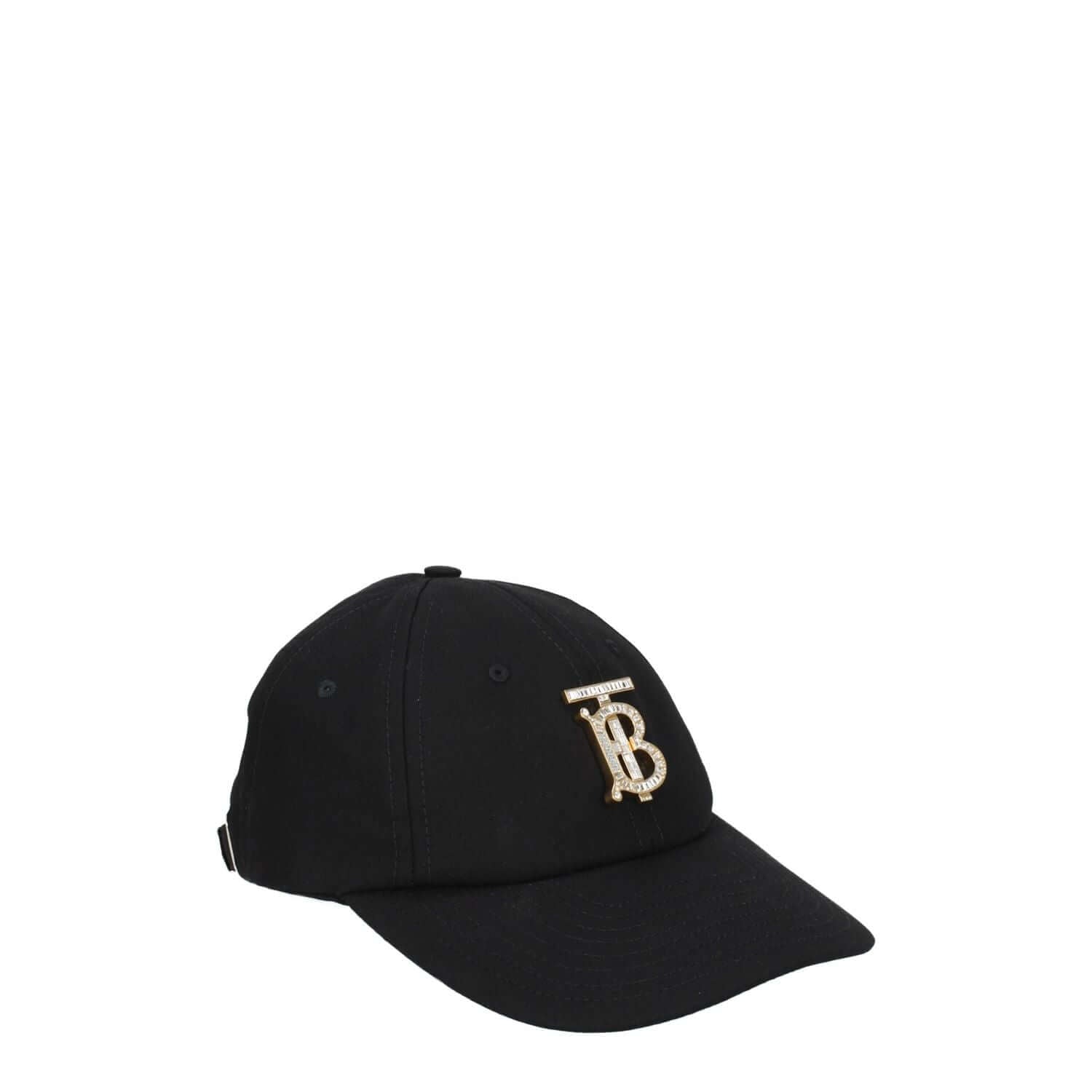 Burberry Black Cotton Cap (Baseball Hat)