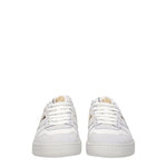 Lanvin White Fabric Low Tops LA-8547413000457-EU37/US7