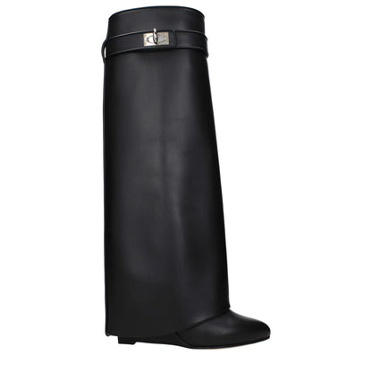 Givenchy Black Leather Boots