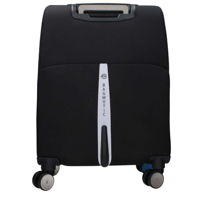 Piquadro Black Fabric Luggage And Travel