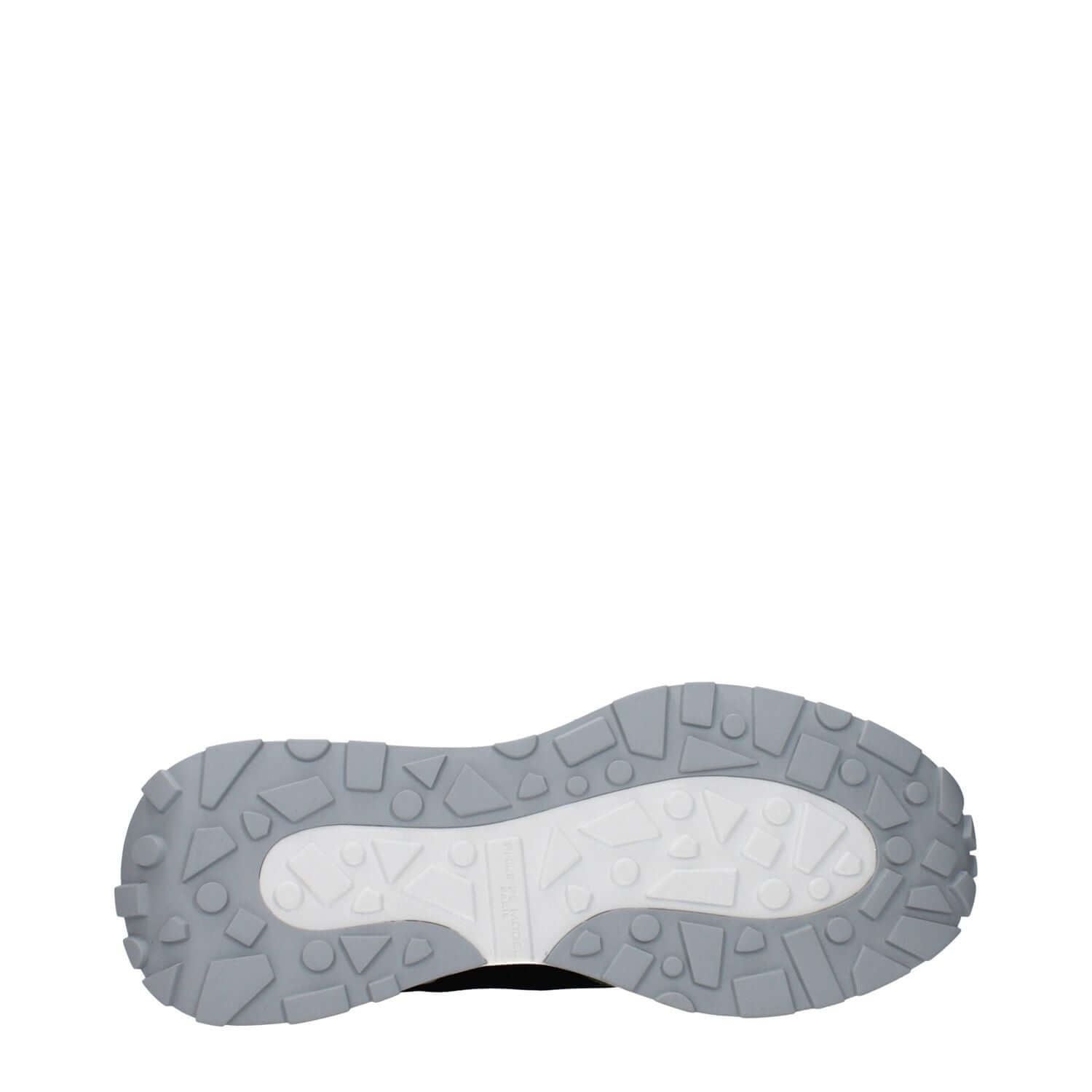 Philippe Model Black Fabric Athletic Sneakers