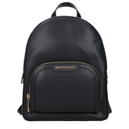 Michael Kors Black Leather Backpack